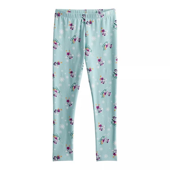 Disney Minnie Mouse Girls Core Knit Leggings by Jumping Beans Size 4 - Picture 1 of 5